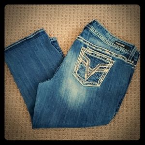 VIGOSS women's jeans Dublin Capri 22 plus like new